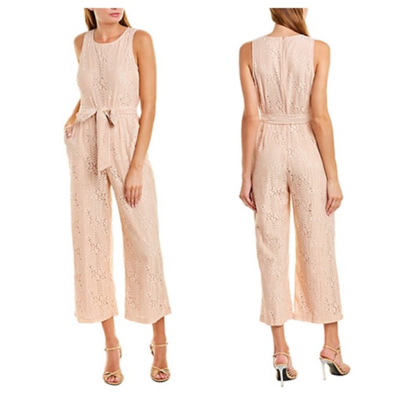 vince camuto lace jumpsuit